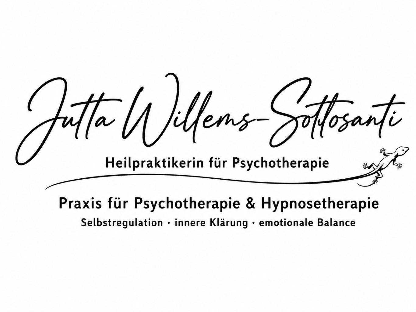 Logo von Jutta Willens-Sottosanti, Heilpraktikerin für Psychotherapie und Hypnosetherapie.
